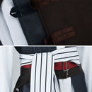 Cosplay Costume Pirate Fullset Renaissance Black Men Halloween Carnival Party Outfits