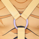 Cosplay Costume Pocoloco Steel Ball Run Top Pants Hat Set Yellow Men Halloween Carnival Party Outfits