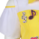 Cosplay Costume Poppy Kamen Rider Ex-Aid Fullset Yellow Women Halloween Carnival Party Outfits