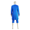 Cosplay Costume Prince Adam Court Noble Attire Uniform Suit Set Budget Friendly Renaissance Blue Men Halloween Carnival Party Outfits
