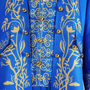 Cosplay Costume Prince Adam Court Noble Attire Uniform Suit Set Budget Friendly Renaissance Blue Men Halloween Carnival Party Outfits