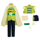 Cosplay Costume Prince Frog The Princess and the Frog Stage Set Green Men Halloween Carnival Party Outfits