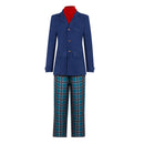 Cosplay Costume Prue McKeel Wildwood (2026) Suit Pants Scarf Set Blue Women Halloween Carnival Party Outfits