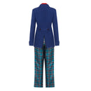 Cosplay Costume Prue McKeel Wildwood (2026) Suit Pants Scarf Set Blue Women Halloween Carnival Party Outfits