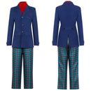 Cosplay Costume Prue McKeel Wildwood (2026) Suit Pants Scarf Set Blue Women Halloween Carnival Party Outfits
