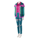 Cosplay Costume Raissa Coat Pants Shirt Set Green Women Halloween Carnival Party Outfits