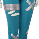 Cosplay Costume Raissa Coat Pants Shirt Set Green Women Halloween Carnival Party Outfits