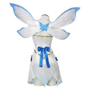 Cosplay Costume Ram Re: Zero Dress Fairy Design Dress Blue Women Halloween Carnival Party Outfits