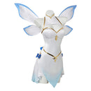 Cosplay Costume Ram Re: Zero Dress Fairy Design Dress Blue Women Halloween Carnival Party Outfits