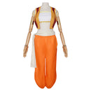 Cosplay Costume Ram Re: Zero Season 4 Exotic Dancer Top Pants Orange Women Halloween Carnival Party Outfits