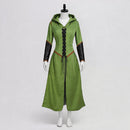 Cosplay Costume Ranger Coat Renaissance Green Women Halloween Carnival Party Outfits