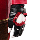 Cosplay Costume Red Descendants: Wicked Wonderland Leather Jacket Top Pants Red Women Halloween Carnival Party Outfits