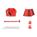 Cosplay Costume Red Wicked Wonderland (2026) Coat Skirt Fullset Red Women Halloween Carnival Party Outfits