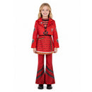 Cosplay Costume Red Wicked Wonderland Fullset Red Kids Children Halloween Carnival Party Outfits