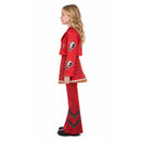 Cosplay Costume Red Wicked Wonderland Fullset Red Kids Children Halloween Carnival Party Outfits
