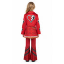 Cosplay Costume Red Wicked Wonderland Fullset Red Kids Children Halloween Carnival Party Outfits