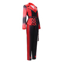 Cosplay Costume Red Wicked Wonderland Top Pants Budget Friendly Red Women Halloween Carnival Party Outfits