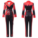 Cosplay Costume Red Wicked Wonderland Top Pants Budget Friendly Red Women Halloween Carnival Party Outfits