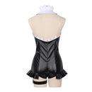 Cosplay Costume Rem Re Zero Witch Design Leather Sexy Lingerie Jumpsuit Black Women Halloween Carnival Party Outfits