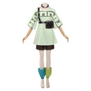 Cosplay Costume Remlin Tysark Gachiakuta Fullset Green Women Halloween Carnival Party Outfits