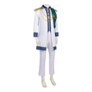 Cosplay Costume Renato Always a Catch! Prince Royal Uniform White Unisex Halloween Carnival Party Outfits