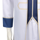 Cosplay Costume Renato Always a Catch! Prince Royal Uniform White Unisex Halloween Carnival Party Outfits