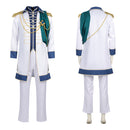 Cosplay Costume Renato Always a Catch! Prince Royal Uniform White Unisex Halloween Carnival Party Outfits