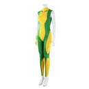 Cosplay Costume Rogue Jacket Jumpsuit Set Women Halloween Carnival Party Outfits