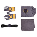 Cosplay Costume Rogue Sleeveless Jumpsuit Gray Men Halloween Carnival Party Outfits