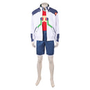 Cosplay Costume Roman Carax Cyberpunk: Edgerunners 2(2026) Fullset White Men Halloween Carnival Party Outfits