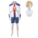 Cosplay Costume Roman Carax Cyberpunk: Edgerunners 2(2026) Fullset White Men Halloween Carnival Party Outfits