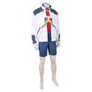 Cosplay Costume Roman Carax Cyberpunk: Edgerunners 2(2026) Fullset White Men Halloween Carnival Party Outfits