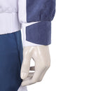 Cosplay Costume Roman Carax Cyberpunk: Edgerunners 2(2026) Fullset White Men Halloween Carnival Party Outfits