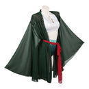 Cosplay Costume Roronoa Zoro One Piece 3Pcs Swimsuit Set Original Design Green Women Halloween Carnival Party Outfit-Cossky®