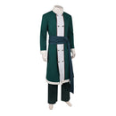Cosplay Costume Roronoa Zoro One Piece Season 2 Coat Set Greeen Men Halloween Carnival Party Outfits