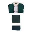 Cosplay Costume Roronoa Zoro One Piece Season 2 Coat Set Greeen Men Halloween Carnival Party Outfits