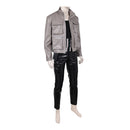 Cosplay Costume Roronoa Zoro One Piece Season 2 Fullset Grey Men Halloween Carnival Party Outfits