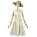 Cosplay Costume Ruri Hazakura Agents of the Four Seasons Dress Printed Green Women Halloween Carnival Party Outfits