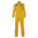 Cosplay Costume Ryland Grace Project Hail Mary (2026) Scientist Uniform Overall Yellow Men Halloween Carnival Party Outfits