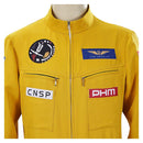 Cosplay Costume Ryland Grace Project Hail Mary (2026) Scientist Uniform Overall Yellow Men Halloween Carnival Party Outfits