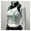 Cosplay Costume Sage Valorant New Skin Top Pants Fullset Women Halloween Carnival Party Outfits