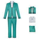 Cosplay Costume Saiki Kusuo The Disastrous Life of Saiki K School Uniform Green Men Halloween Carnival Party Outfits