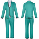 Cosplay Costume Saiki Kusuo The Disastrous Life of Saiki K School Uniform Green Men Halloween Carnival Party Outfits