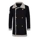 Cosplay Costume Sanji One Piece Season 2 Coat Black Men Halloween Carnival Party Outfits 