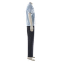 Cosplay Costume Sanji One Piece Season 2 Shirt Pants Set Grey Men Halloween Carnival Party Outfit