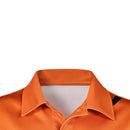 Cosplay Costume Sanji Season 2 Polo Shirt Orange Men Halloween Carnival Party Outfits