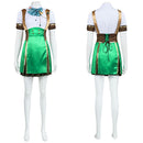 Cosplay Costume Sarah Isekai: Slow Life Fullset Green Women Halloween Carnival Party Outfits
