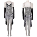 Cosplay Costume Satine Moulin Rouge Musical Sequin Dress Women Halloween Carnival Party Outfits