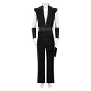 Cosplay Costume Scorn Shadow Lord Top Pants Set Black Men Halloween Carnival Party Outfits