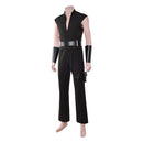 Cosplay Costume Scorn Shadow Lord Tunic Black Men Halloween Carnival Party Outfits